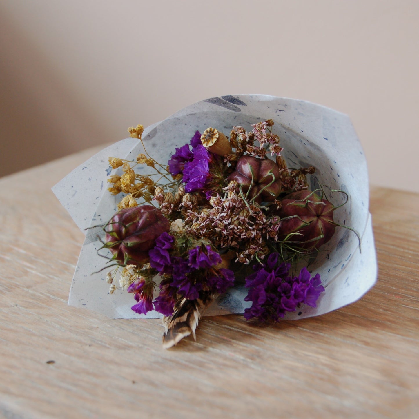 Dried flower posies